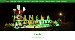 Desktop Screenshot of canelaturismo.com.br